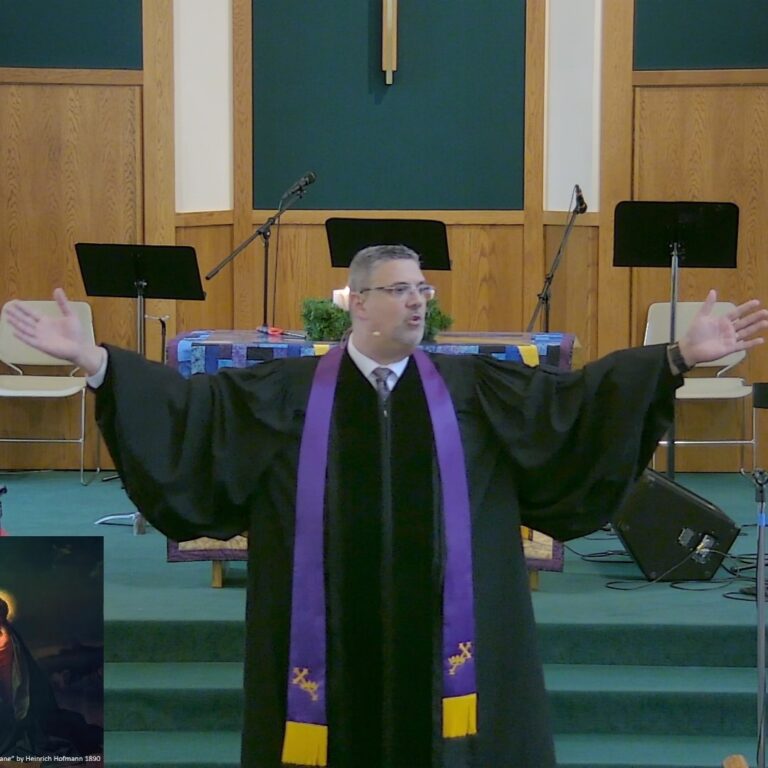 Jesus Waiting for His Time